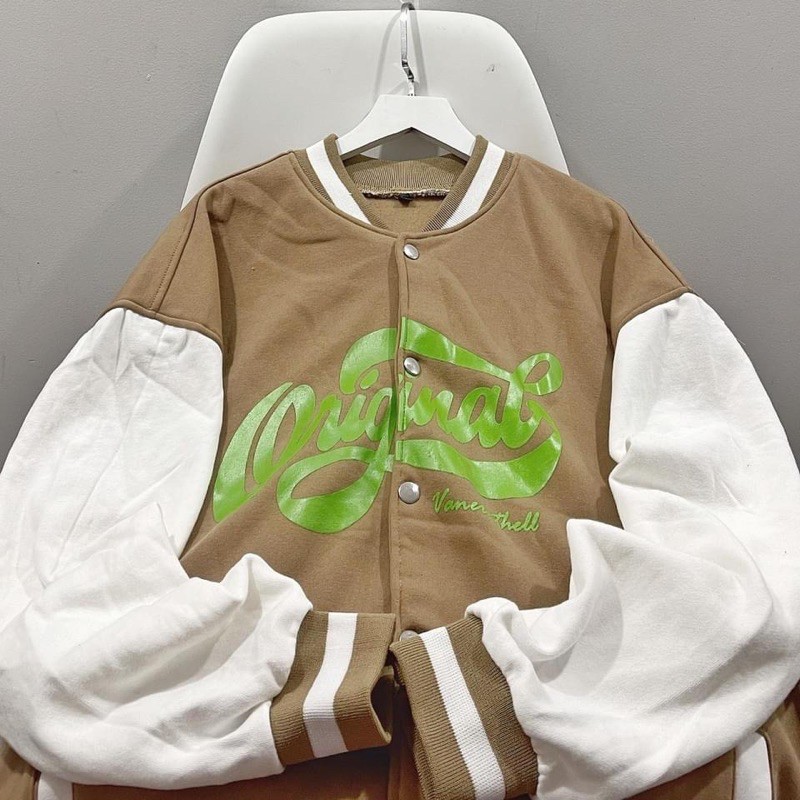 ÁO KHOÁC BOMBER JACKET NỈ BÔNG ORIGINAL | BigBuy360 - bigbuy360.vn