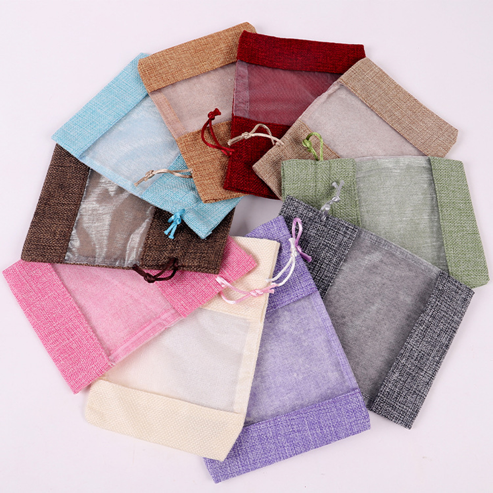 Túi dây rút thiết kế dùng đựng bánh kẹo / gói quà phong cách xinh xắn