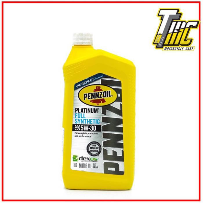 Dầu nhớt tổng hợp cao cấp xe tay ga Pennzoil Ultra Platinum 5W-30