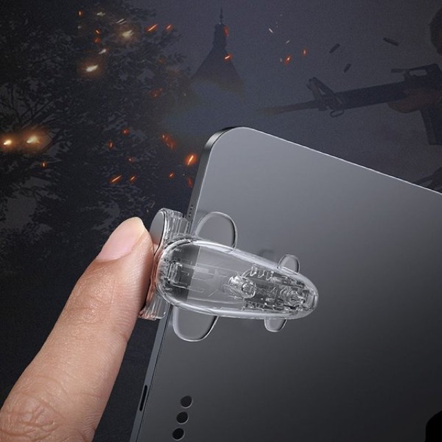 Bộ nút bắn chơi game Baseus Shooting Game Tool cho iPad/ Tablet chơi PUBG, Rules of Survival