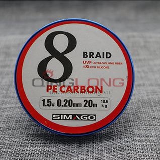 Dù câu cá PE Carbon Shimago 20m siêu bền