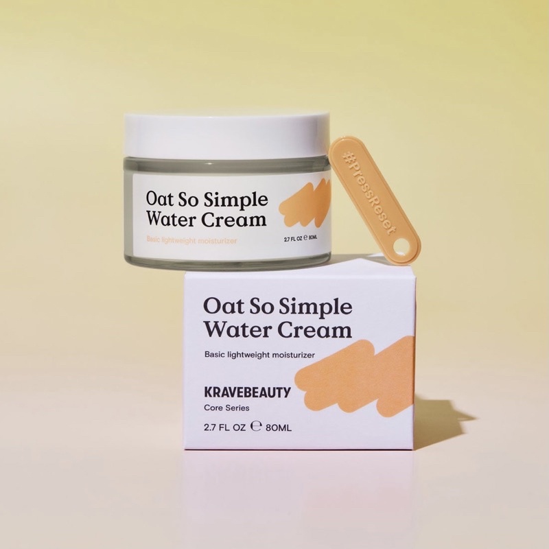 Kem dưỡng yến mạch Krave Oat so simple water cream 80ml