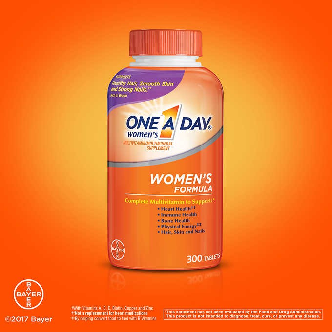 Vitamin Tổng Hợp Cho Nữ One A Day Women's Formula 300 viên - Hàng Mỹ