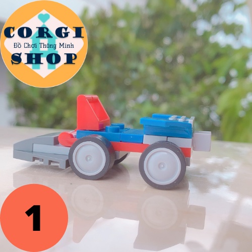 Đồ Chơi Lego Lắp Ghép Người máy Từ 10 Xe, Máy Bay Nhỏ, 10 Trong 1, Chất Liệu Nhựa ABS
