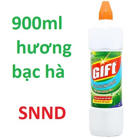 Nước tẩy rửa Toilet Gift hương Bạc hà 900ml