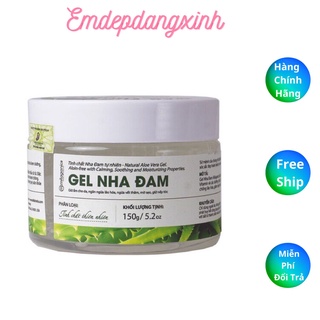 Gel nha đam Milaganics dưỡng ẩm  và làm mềm da 150ml và 300ml