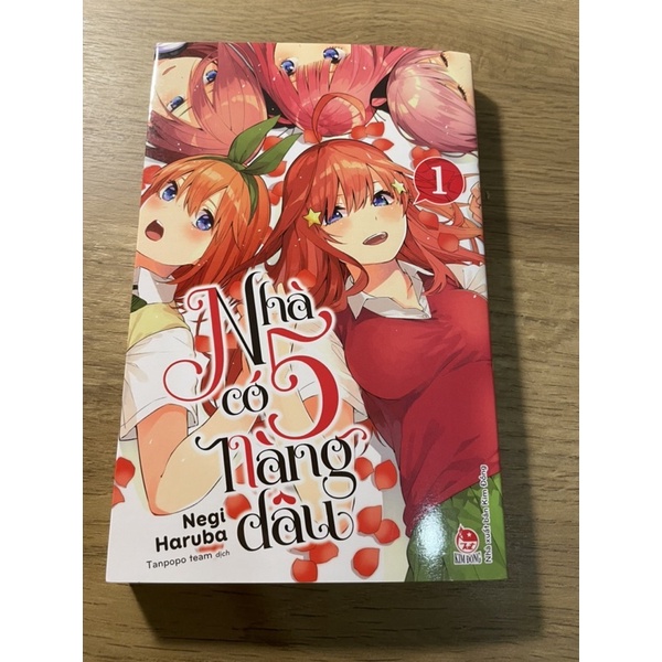 Nhà có 5 nàng dâu tái bản tập 1-8 (gotoubun)