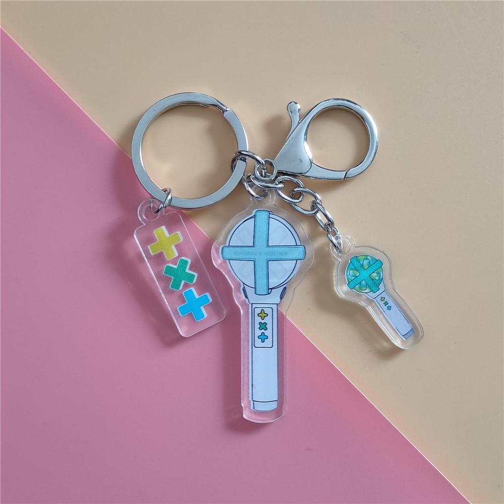 Móc Khóa Hình Nhóm Nhạc Stray Kids Gilfs Seventeen