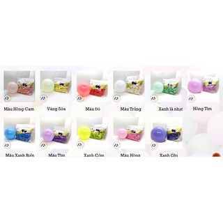 Bong bóng Pastel  10" siêu chất lượng - bịch 50 quả