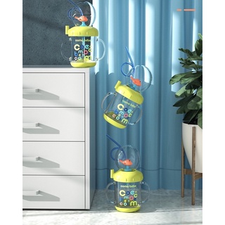 Bình nước sữa- COMO BEBE bình cá heo phun nước ống hút chính hãng