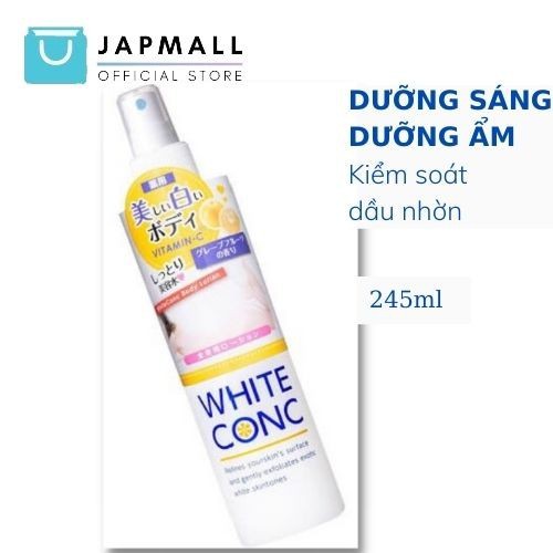 Xịt Dưỡng Trắng WHITE CONC Nhật Bản | Xịt Dưỡng thể Vitamin C Japmallofficial