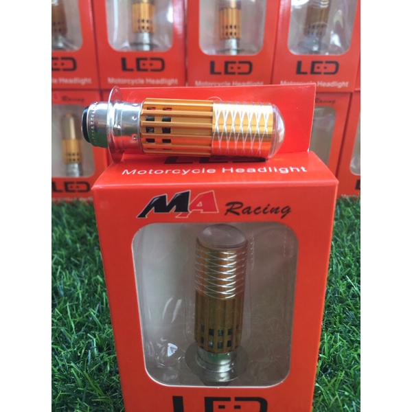 Led pha Dream 2 màu, cos vàng, pha trắng . Chính hãng MAracing