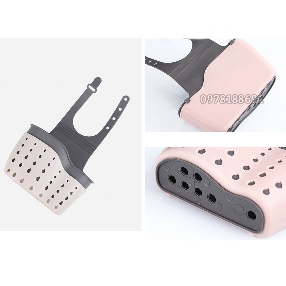 Giỏ Treo Bồn Rửa Bát 2 Lớp Cao Cấp - HM134