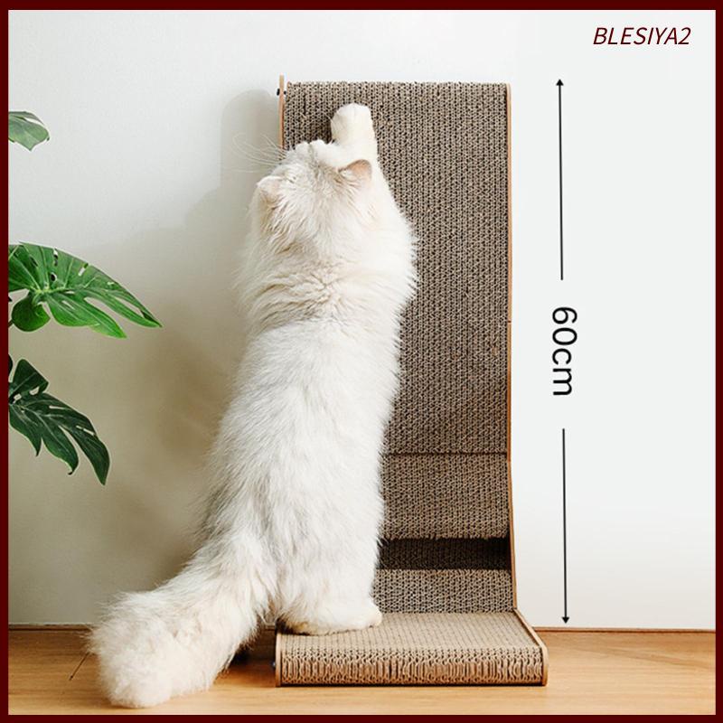 Durable Cat Corrugated Scratcher Rest Mat Lounge Board Bed Sleep