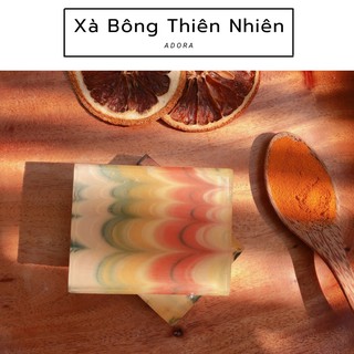 Xà bông thủ công hoa trà . sữa adora - camelia . milk handmade soap