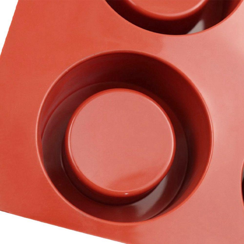 AUGUSTINA Khuôn Silicone Làm Bánh / Đất Sét Hình Chậu Hoa Tiện Dụng