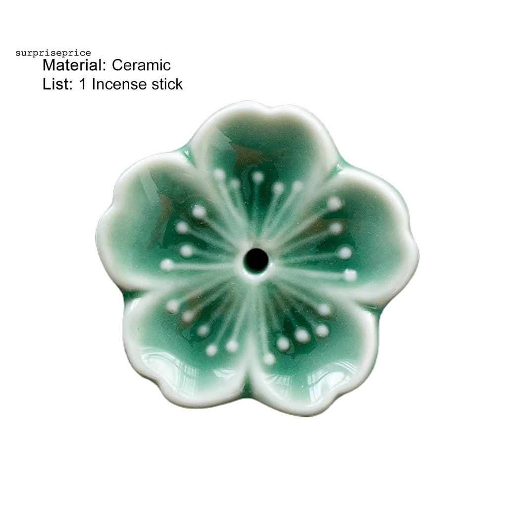 Giá đỡ trầm hương hình nón hoa anh đào nhiều màu sắc