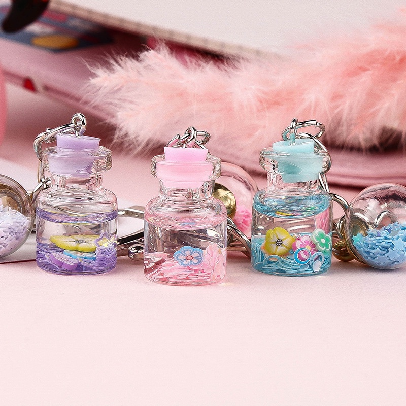 Móc Chìa Khóa Khối Rubik Mini Nhiều Mầu Dễ Thương