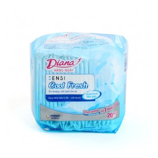 🌹Băng vệ sinh Diana Sensi Cool Fresh hằng ngày (gói 20 miếng)