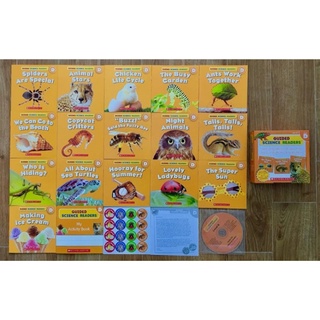 [Big Sale!] Bộ nhập 81q - Scholastic Guided Science Readers ABCDEF