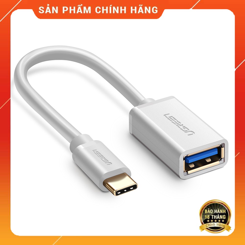 Ugreen 30702 - Cáp OTG USB Type-C to USB 3.0 chính hãng