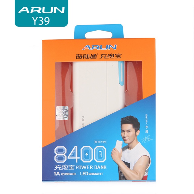 Pin sạc dự phòng ARUN 8400 mAh