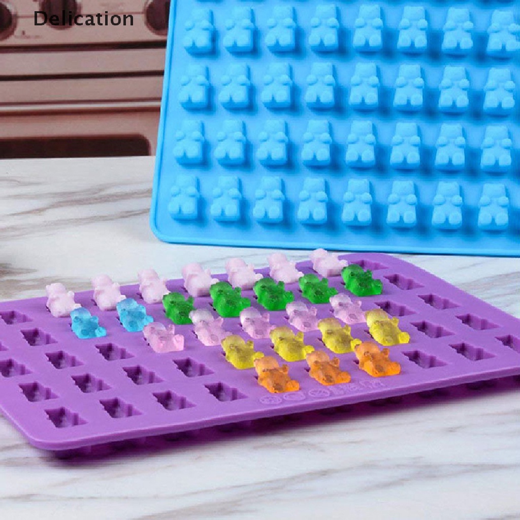 Khuôn silicone làm bánh/kẹo/thạch hình chú gấu dễ thương