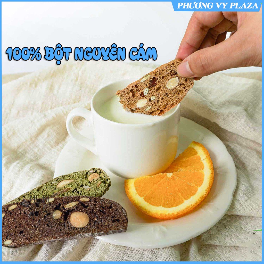 Bánh ăn kiêng Biscotti 5 vị nguyên cám không đường | WebRaoVat - webraovat.net.vn