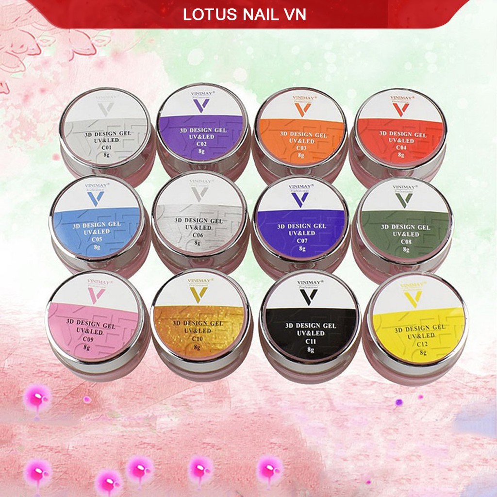 Gel vẽ nail Vinimay hàng chính hãng