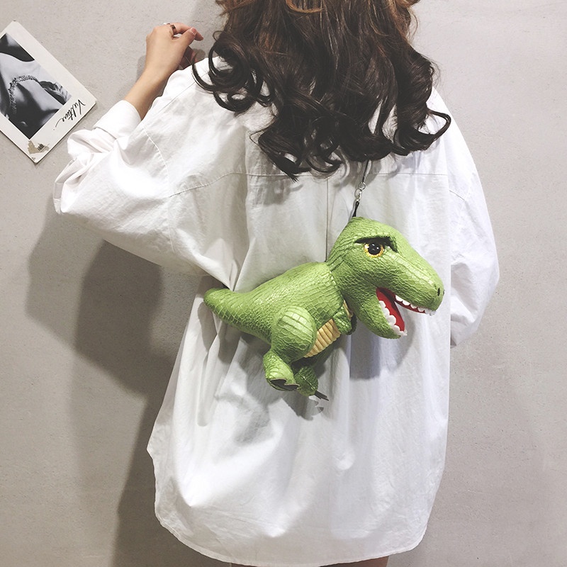 Túi Đeo Chéo Hình Khủng Long Thời Trang 2020 Cho Nữ