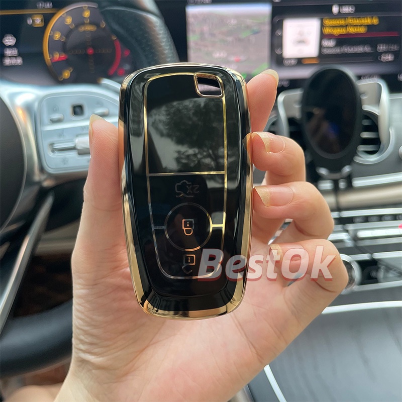 Vỏ Bảo Vệ Chìa Khóa Cho Xe Ford Fusion Mustang Explorer F150 F250 F350 2017 2018 EcoSport Edge S-MAX Ranger Lincoln Mondeo Llavero