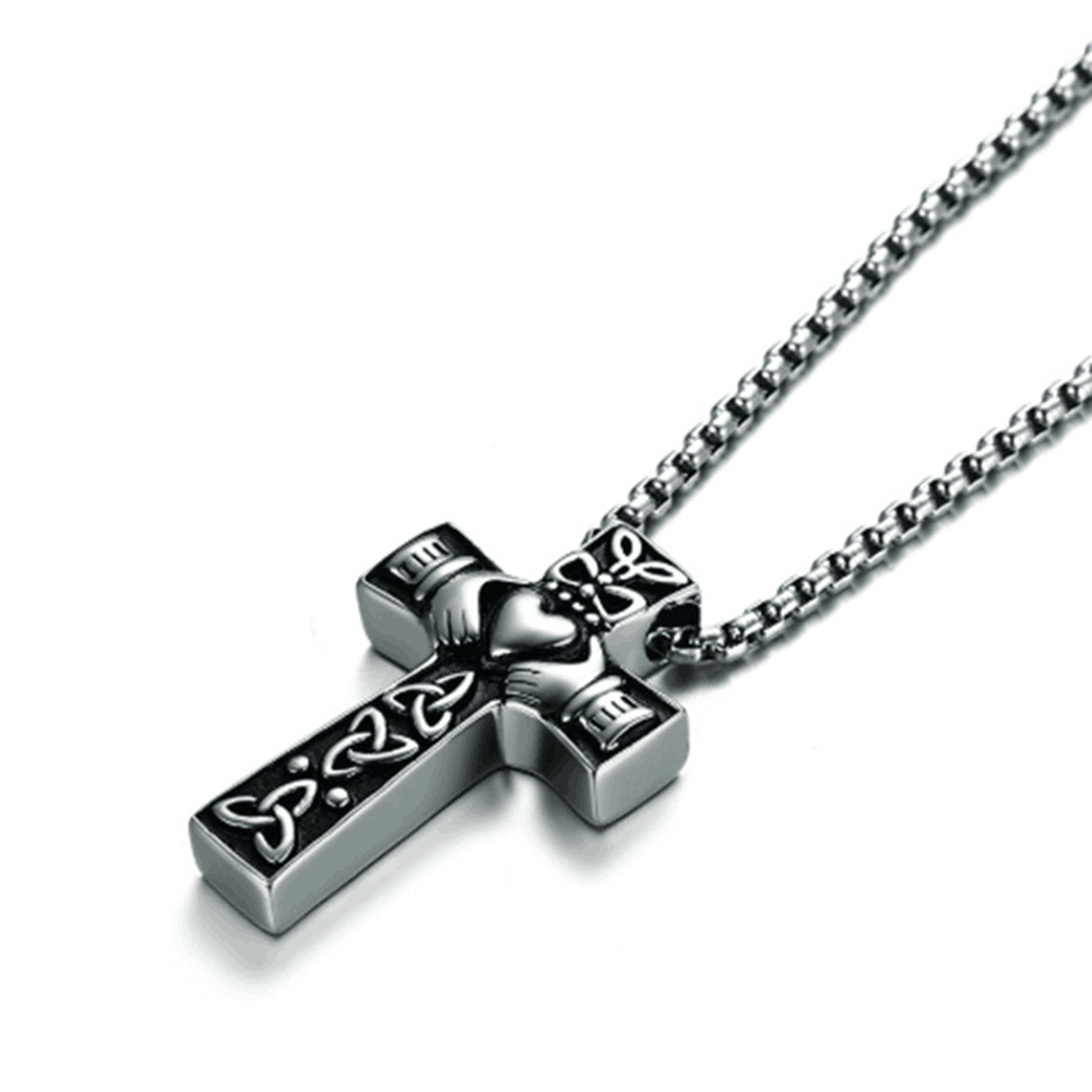 Mặt dây chuyền hình trái tim độc đáo bằng thép không gỉ