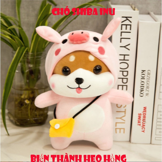 [ HỎA TỐC] GẤU BÔNG - CHÓ SHIBA HÀNG CAO CẤP 25CM