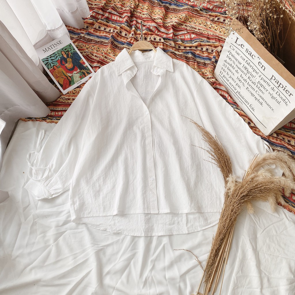 Áo somi tay rút dây | BigBuy360 - bigbuy360.vn