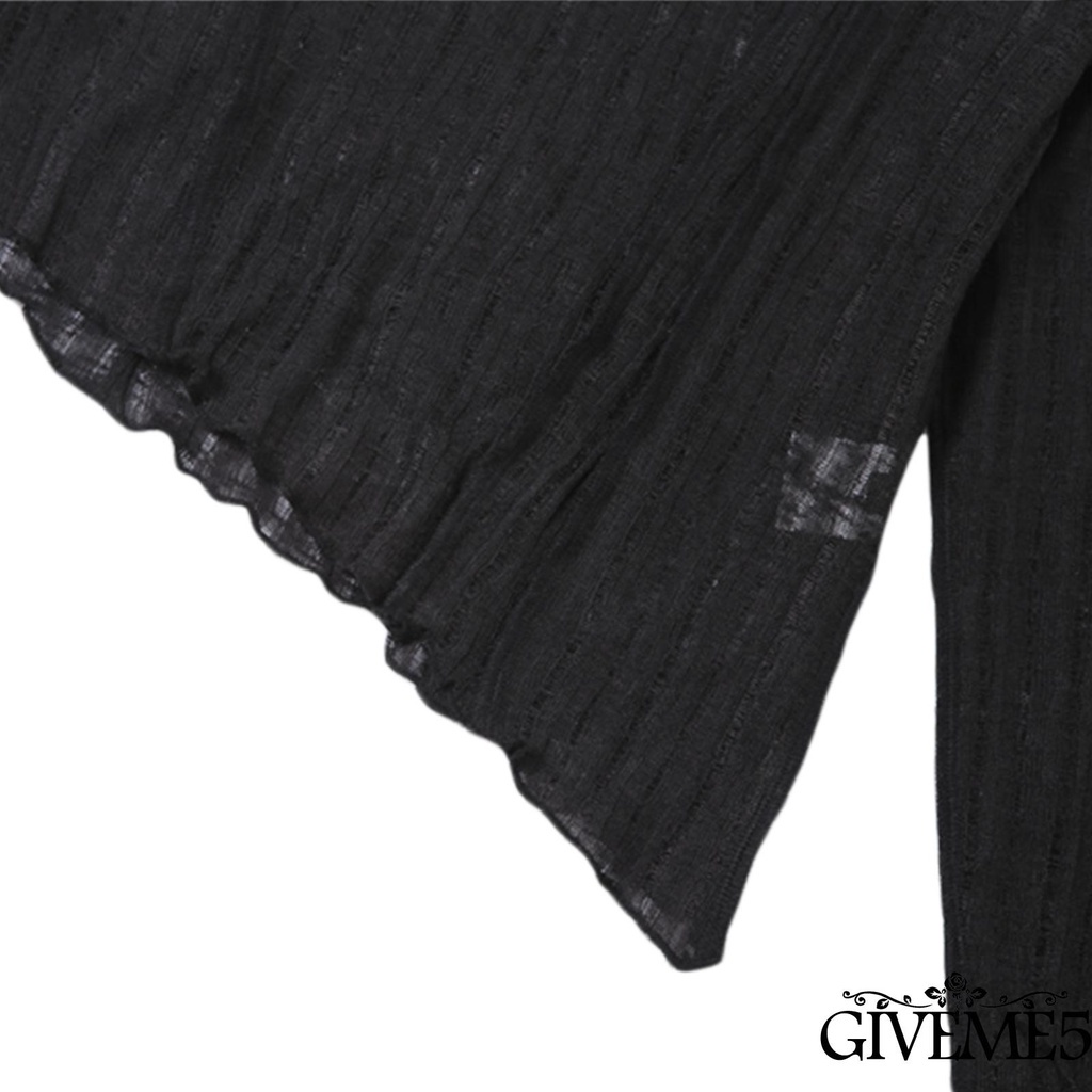 Áo nữ tay dài hở một bên vai thời trang quyến rũ