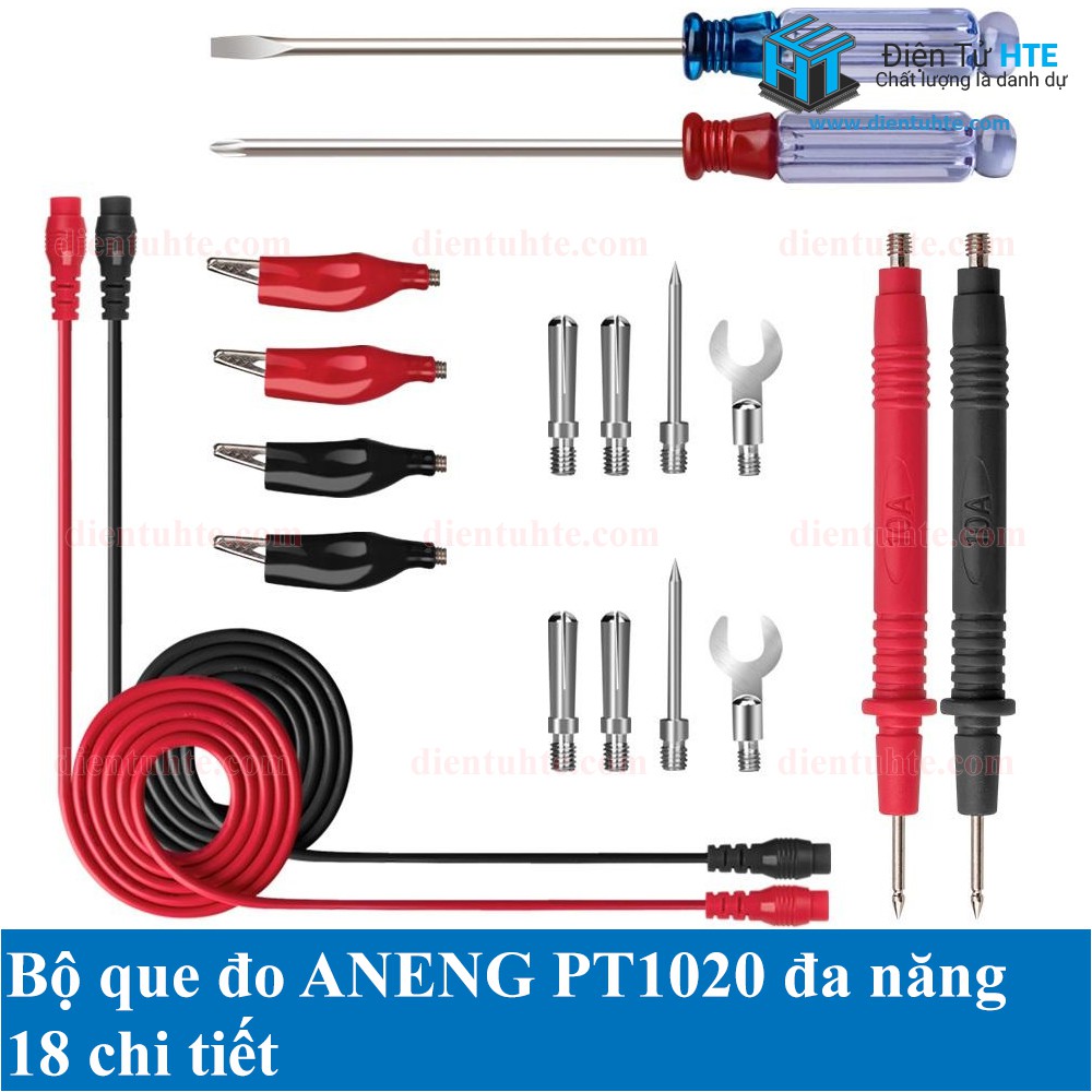 Đồng hồ đo tự động ANENG V04A True RMS Version 2020 kèm bộ que đo đa năng [HTE Quy Nhơn CN2]