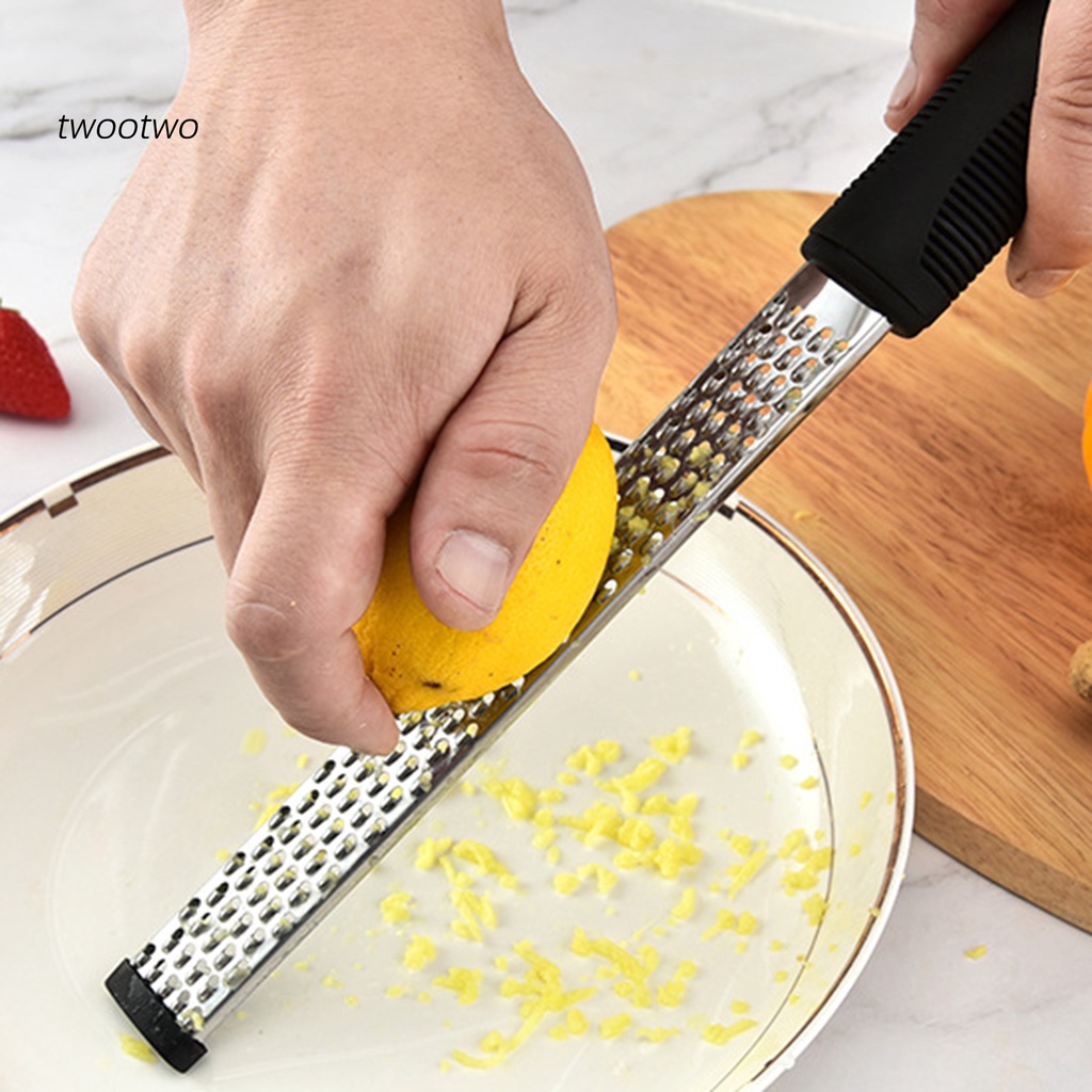 Dụng Cụ Bào Vỏ Chanh Cầm Tay Bằng Thép Không Gỉ Chống Mài Mòn Đa Năng Cho Phòng Ăn