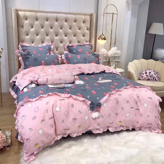 Set chăn ga bèo
