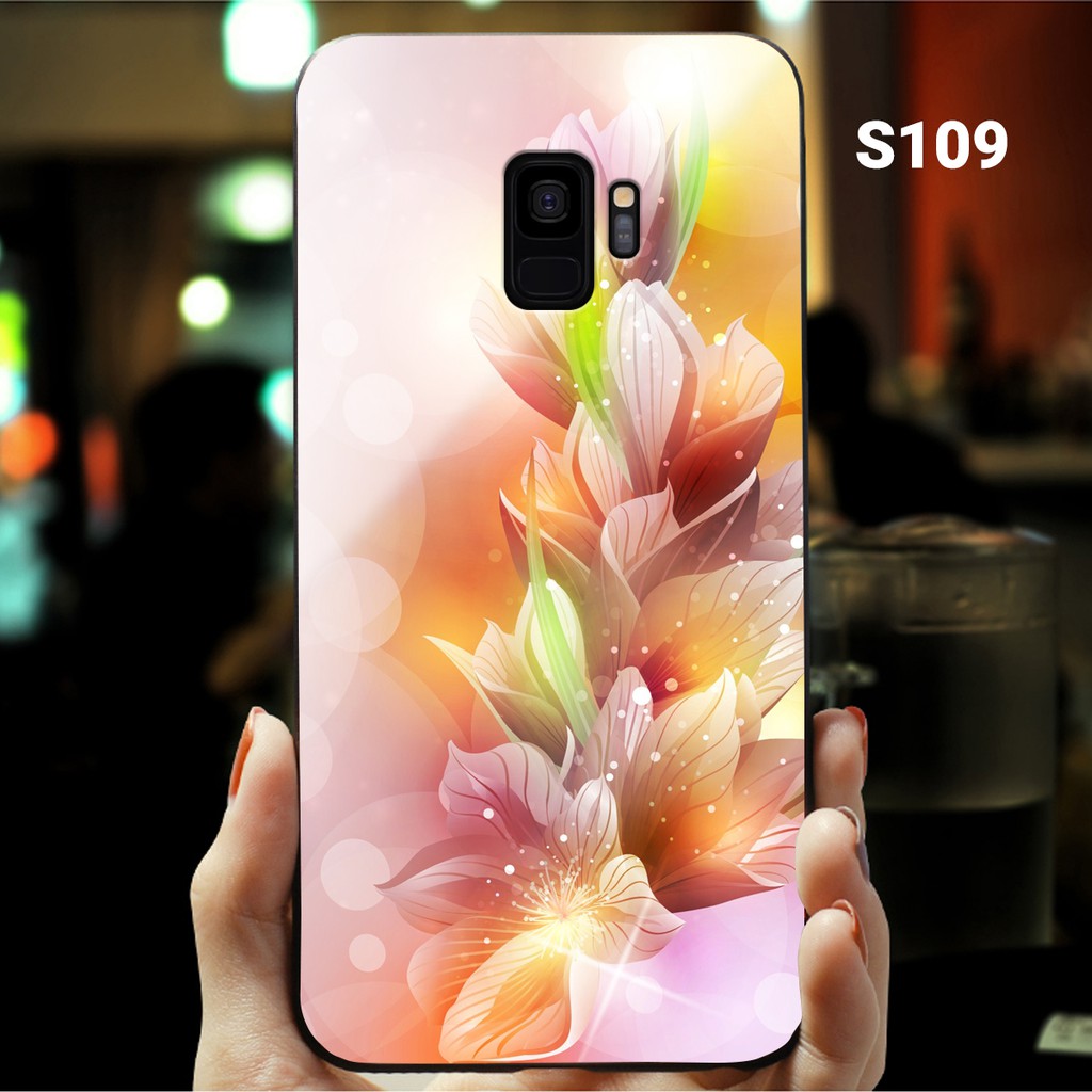 [Freeship toàn quốc từ 50k] Ốp lưng kính cường lực Samsung Galaxy S8/ S8 Plus/ S9/ S9 Plus in hình hoa sang trọng | BigBuy360 - bigbuy360.vn
