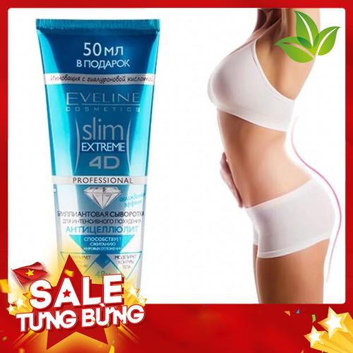 Kem tan mỡ giảm béo Eveline Slim Extreme 4D 250ml