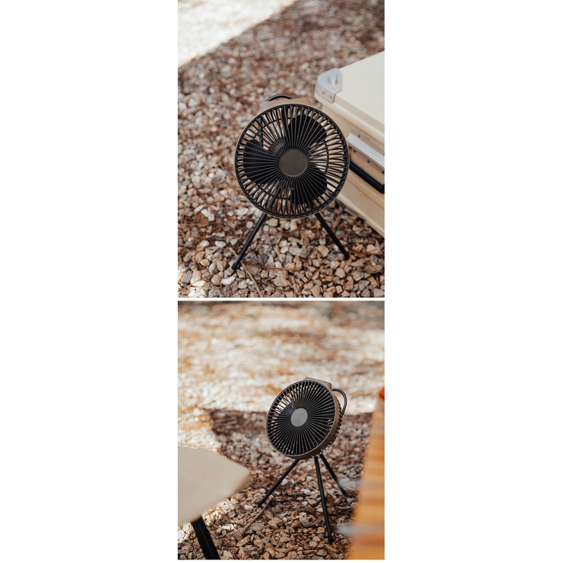 ⭐OEM⭐Quạt Ngoài Trời Mới Quạt Cắm Trại Cầm Tay Claymore V600 Plus Sạc Nhanh Điều Chỉnh Tốc Độ Đa Cấp