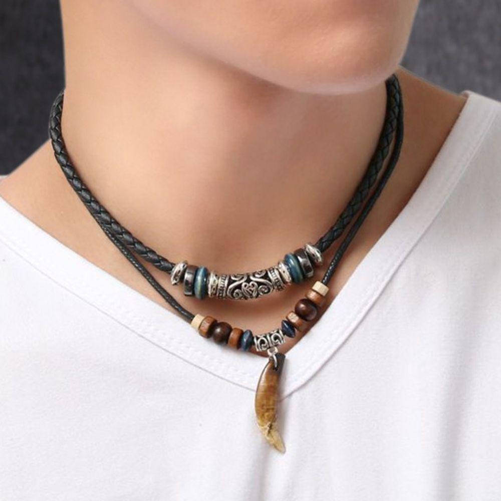 1 Vòng cổ Nam Handmade Phong Cách Vintage