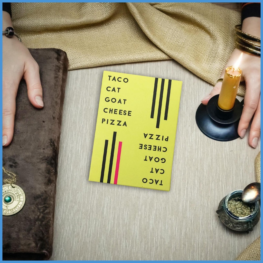 Bộ Thẻ Trò Chơi Taco Cat Goat Cheese Pizza Dành Cho Người Lớn Và Trẻ Em