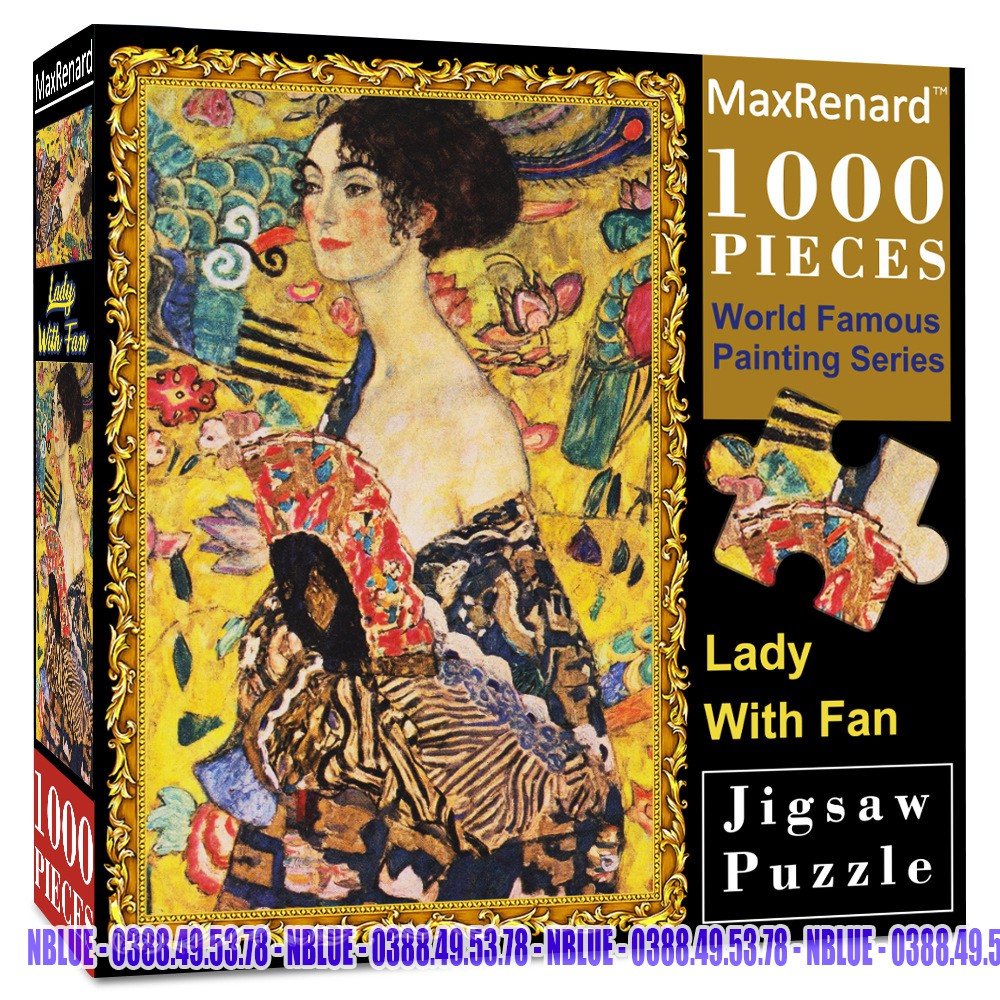 Jigsaw Puzzle - Tranh xếp hình 1000 mảnh ghép retro Van Gogh tranh sơn dầu ghép hình Starry Night kích thước 70x50 cm