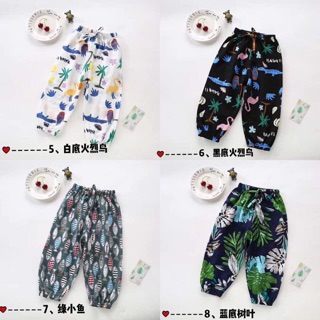 Quần boom cotton chống muỗi