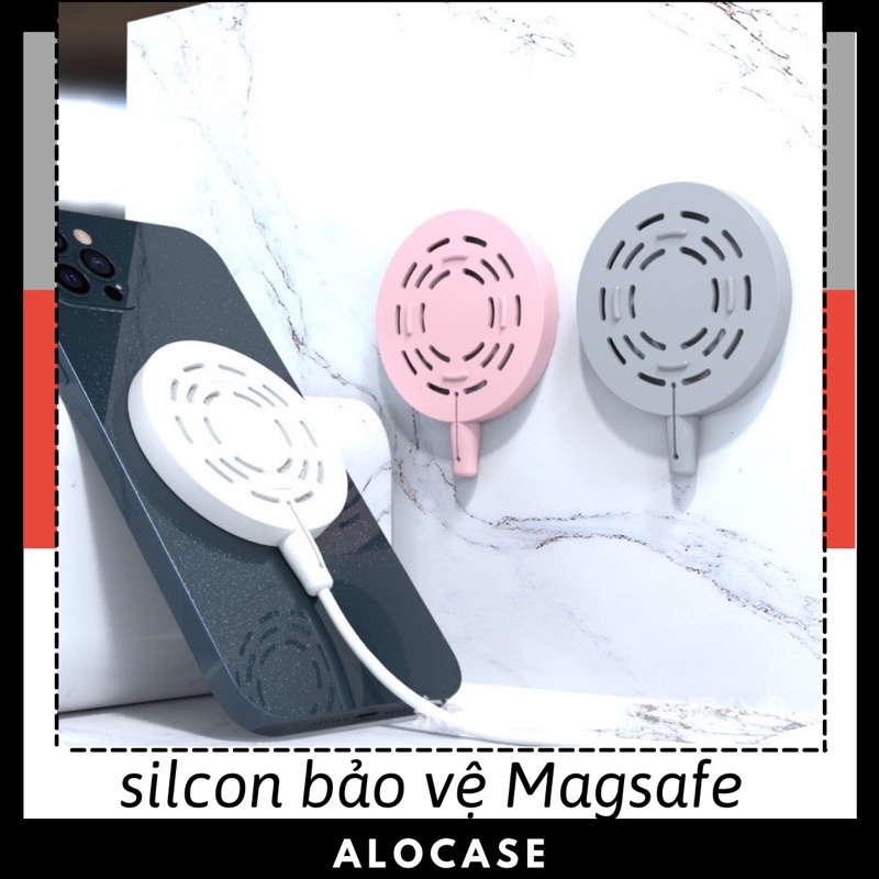 bọc silicone bảo vệ cho sạc không dây