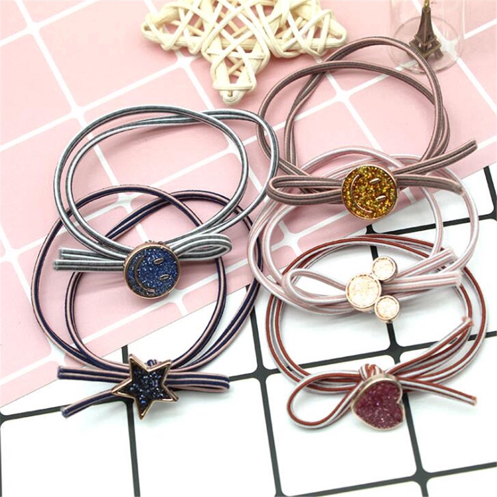 Cột tóc thời trang thiết kế co dãn xinh xắn cho nữ