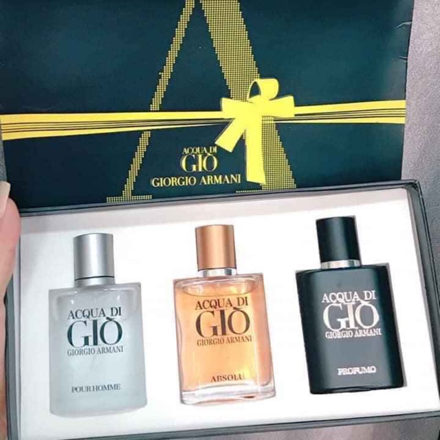 Set nước hoa Giò 3 chai