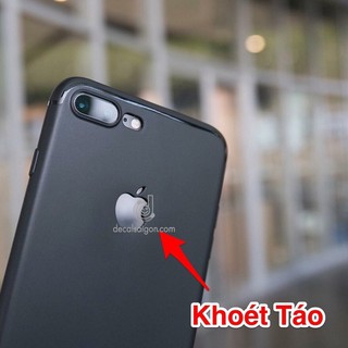 ốp dẻo đen hở táo cho iphone