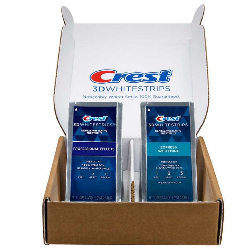 Miếng Dán Trắng Răng Crest 3D Whitestrips